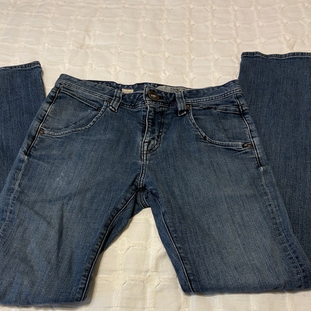 Volcom Men’s Straight Leg Blue Jeans